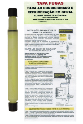 1526 TAPA FUGAS P. AR COND. E REFRIG. (10 ML)